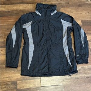 Columbia Women's Black & Gray Interchange Jacket - XL